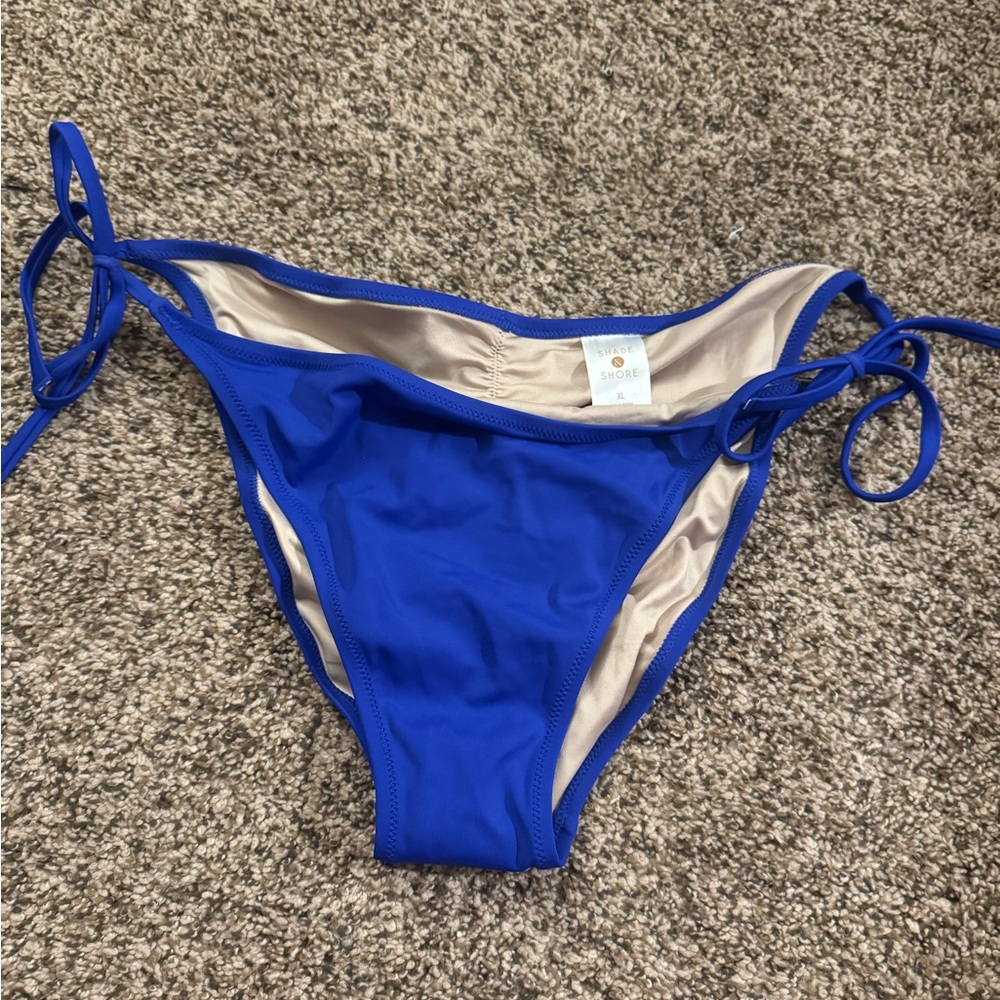 Shade & Shore Royal Blue Bikini Bottom